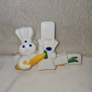 Vintage Pillsbury Doughboy Bag Clip Chip Clip Cool Kitchen Collectible Toy 1992